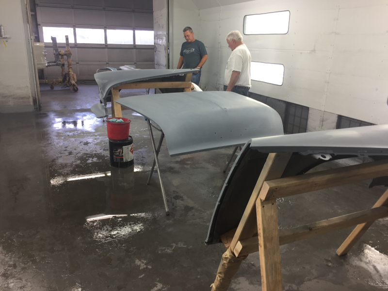 Illustration for article titled 1955 Chevy Bel Air Project Update- Body in full color!